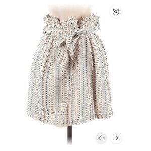 Amour Vert Skirt Womens Size XS Waist Tie Belt